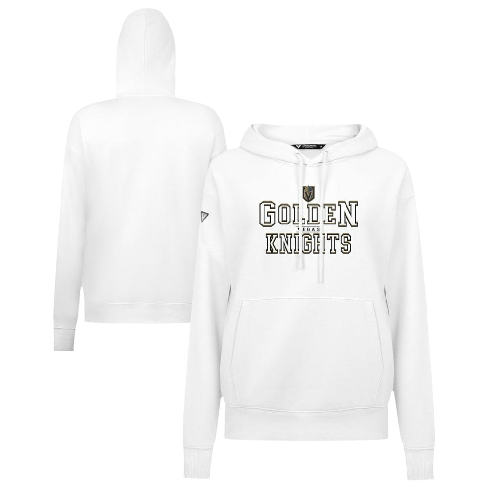 Vegas Golden Knights Levelwear Women's Adorn Journey Pullover Hoodie - White | US 203146142