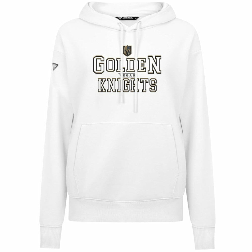 Vegas Golden Knights Levelwear Women's Adorn Journey Pullover Hoodie - White | US 203146142
