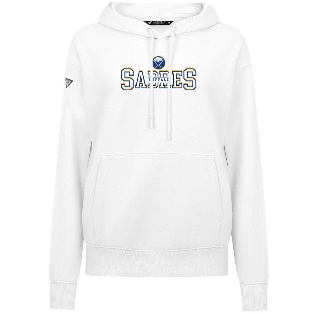 Buffalo Sabres Levelwear Women's Adorn Journey Pullover Hoodie - White | US 203146144