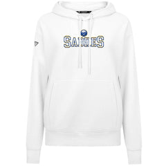 Buffalo Sabres Levelwear Women's Adorn Journey Pullover Hoodie - White | US 203146144