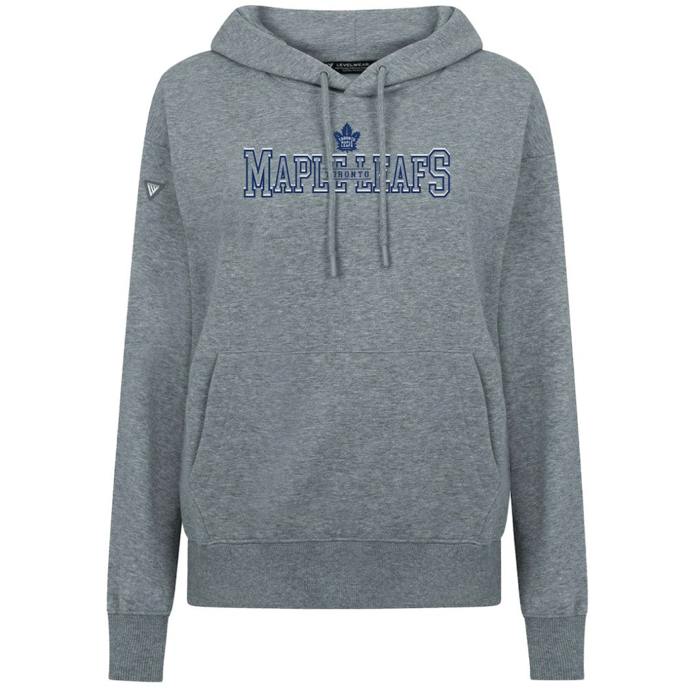 Toronto Maple Leafs Levelwear Women's Adorn Journey Pullover Hoodie - Gray | US 203146147