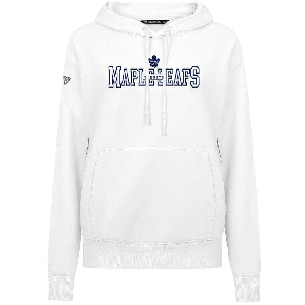 Toronto Maple Leafs Levelwear Women's Adorn Journey Pullover Hoodie - White | US 203146149