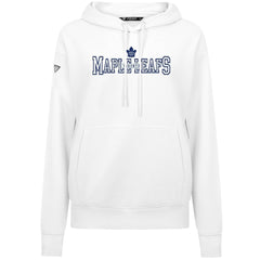 Toronto Maple Leafs Levelwear Women's Adorn Journey Pullover Hoodie - White | US 203146149