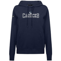Vancouver Canucks Levelwear Women's Adorn Journey Pullover Hoodie - Navy | US 203146151