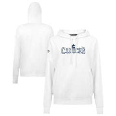 Vancouver Canucks Levelwear Women's Adorn Journey Pullover Hoodie - White | US 203146152