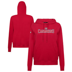 Montreal Canadiens Levelwear Women's Adorn Journey Pullover Hoodie - Red | US 203146153