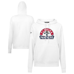 Florida Panthers Levelwear Women's Adorn Banner Arch Pullover Hoodie - White | US 203146194