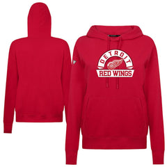 Detroit Red Wings Levelwear Women's Adorn Banner Arch Pullover Hoodie - Red | US 203146202
