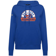 New York Islanders Levelwear Women's Adorn Banner Arch Pullover Hoodie - Royal | US 203146207