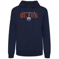 Edmonton Oilers Levelwear Podium Carve Pullover Hoodie - Navy | US 203146372