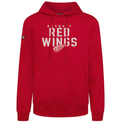 Detroit Red Wings Levelwear Podium Carve Pullover Hoodie - Red | US 203146374