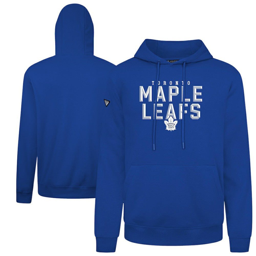 Toronto Maple Leafs Levelwear Podium Carve Pullover Hoodie - Royal | US 203146378