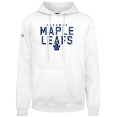 Toronto Maple Leafs Levelwear Podium Carve Pullover Hoodie - White | US 203146380