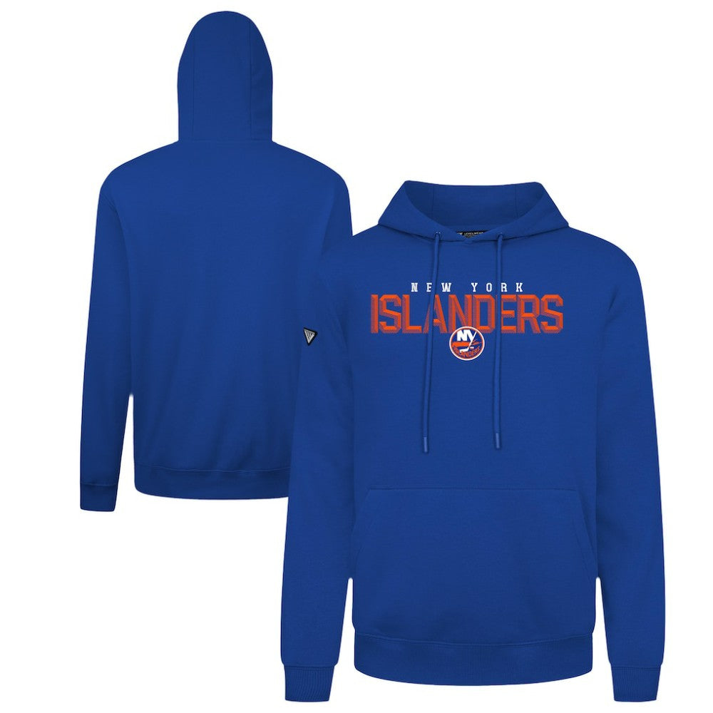 New York Islanders Levelwear Podium Carve Pullover Hoodie - Royal | US 203146386