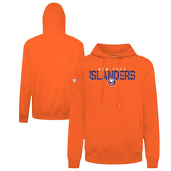 New York Islanders Levelwear Podium Carve Pullover Hoodie - Orange | US 203146387