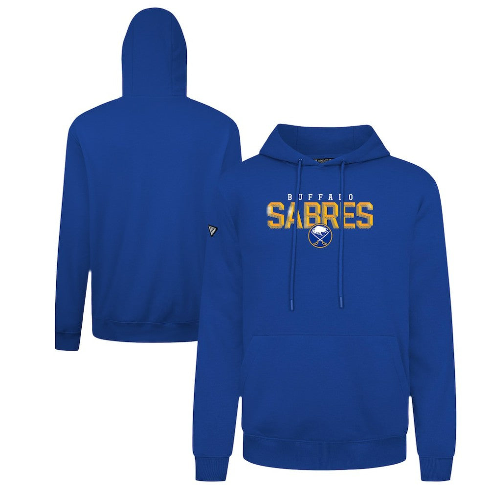 Buffalo Sabres Levelwear Podium Carve Pullover Hoodie - Royal | US 203146388