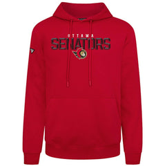 Ottawa Senators Levelwear Podium Carve Pullover Hoodie - Red | US 203146394