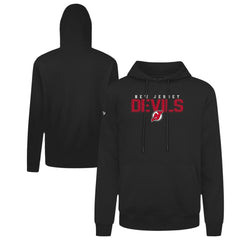New Jersey Devils Levelwear Podium Carve Pullover Hoodie - Black | US 203146401