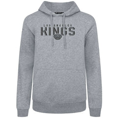 Los Angeles Kings Levelwear Podium Carve Pullover Hoodie - Gray | US 203146405