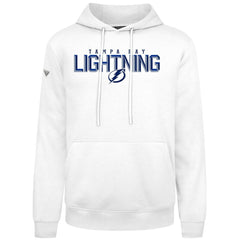 Tampa Bay Lightning Levelwear Podium Carve Pullover Hoodie - White | US 203146410