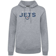 Winnipeg Jets Levelwear Podium Carve Pullover Hoodie - Gray | US 203146414