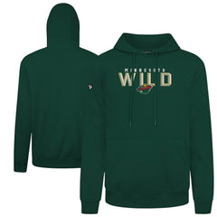 Minnesota Wild Levelwear Podium Carve Pullover Hoodie - Green | US 203146426