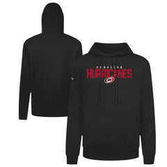 Carolina Hurricanes Levelwear Podium Carve Pullover Hoodie - Black | US 203146427