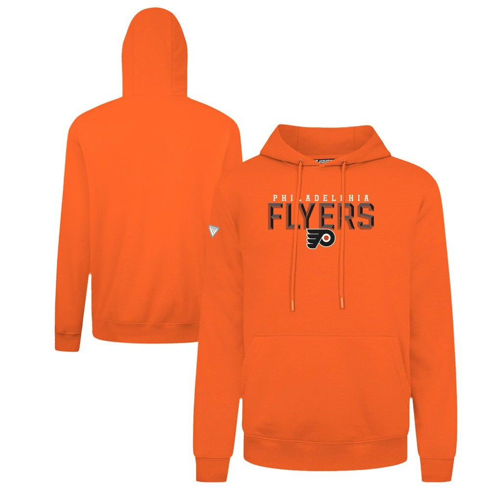 Philadelphia Flyers Levelwear Podium Carve Pullover Hoodie - Orange | US 203146431