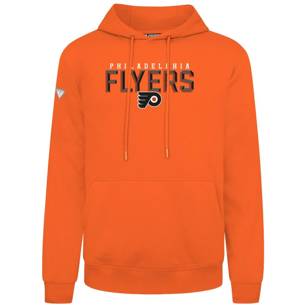 Philadelphia Flyers Levelwear Podium Carve Pullover Hoodie - Orange | US 203146431