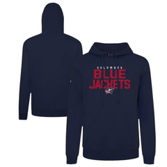 Columbus Blue Jackets Levelwear Podium Carve Pullover Hoodie - Navy | US 203146432