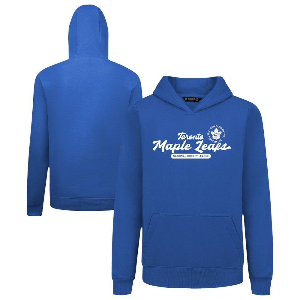 Toronto Maple Leafs Levelwear Youth Podium Monument Pullover Hoodie - Royal | US 203146436