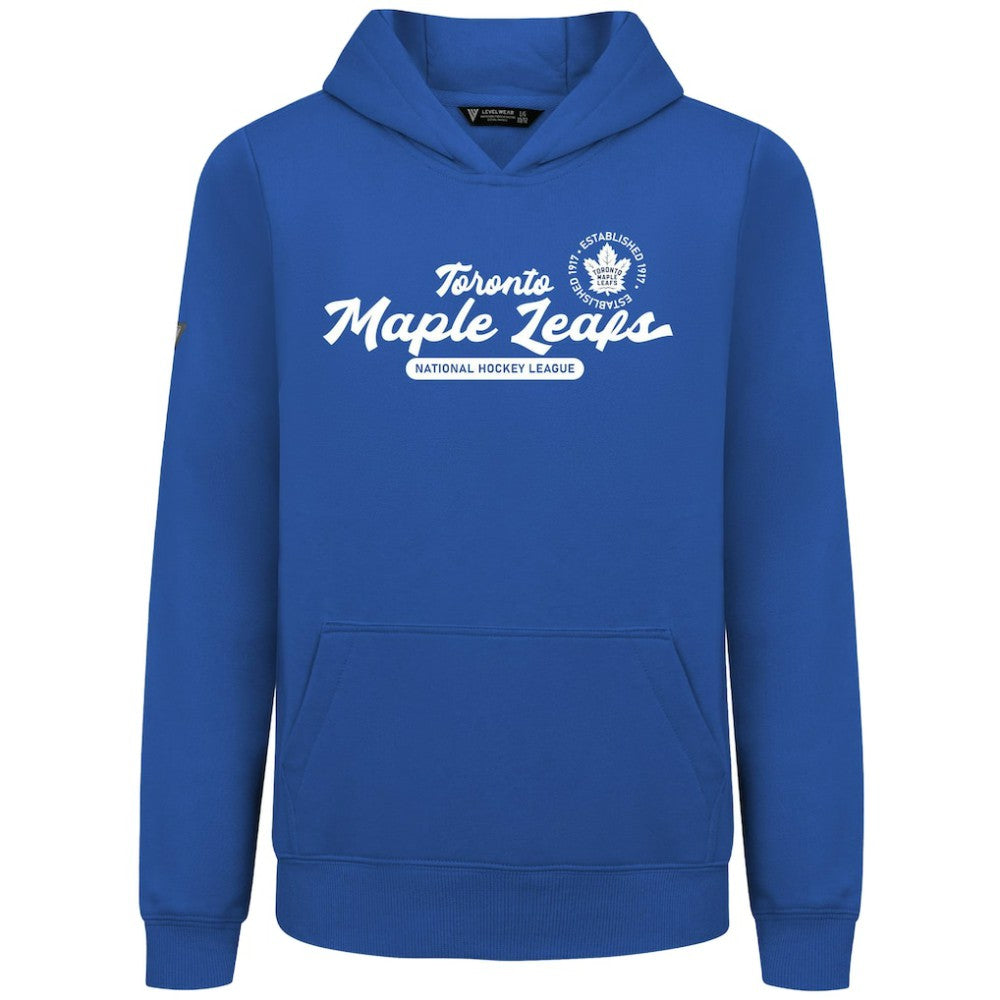 Toronto Maple Leafs Levelwear Youth Podium Monument Pullover Hoodie - Royal | US 203146436