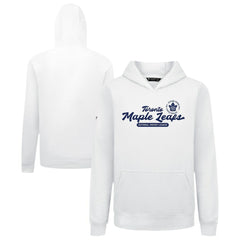 Toronto Maple Leafs Levelwear Youth Podium Monument Pullover Hoodie - White | US 203146444