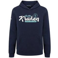 Seattle Kraken Levelwear Youth Podium Monument Pullover Hoodie - Navy | US 203146445