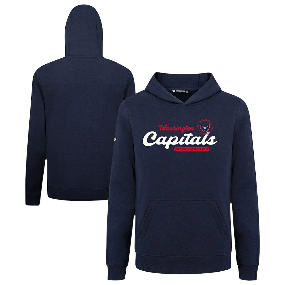 Washington Capitals Levelwear Youth Podium Monument Pullover Hoodie - Navy | US 203146449