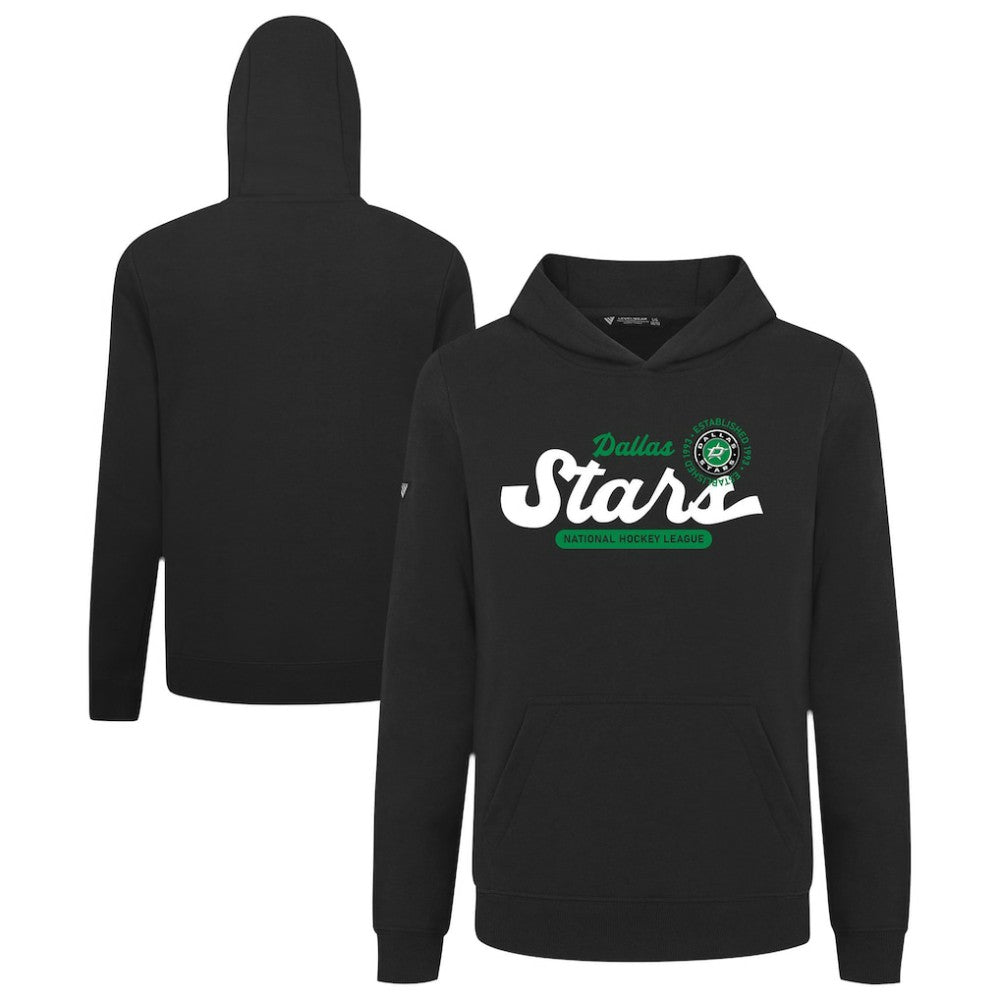 Dallas Stars Levelwear Youth Podium Monument Pullover Hoodie - Black | US 203146454