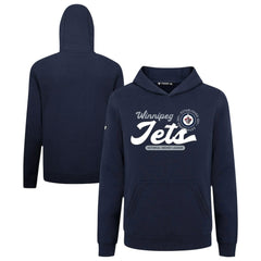 Winnipeg Jets Levelwear Youth Podium Monument Pullover Hoodie - Navy | US 203146459