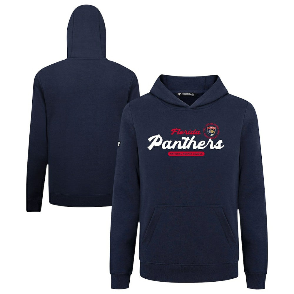 Florida Panthers Levelwear Youth Podium Monument Pullover Hoodie - Navy | US 203146460