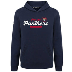 Florida Panthers Levelwear Youth Podium Monument Pullover Hoodie - Navy | US 203146460