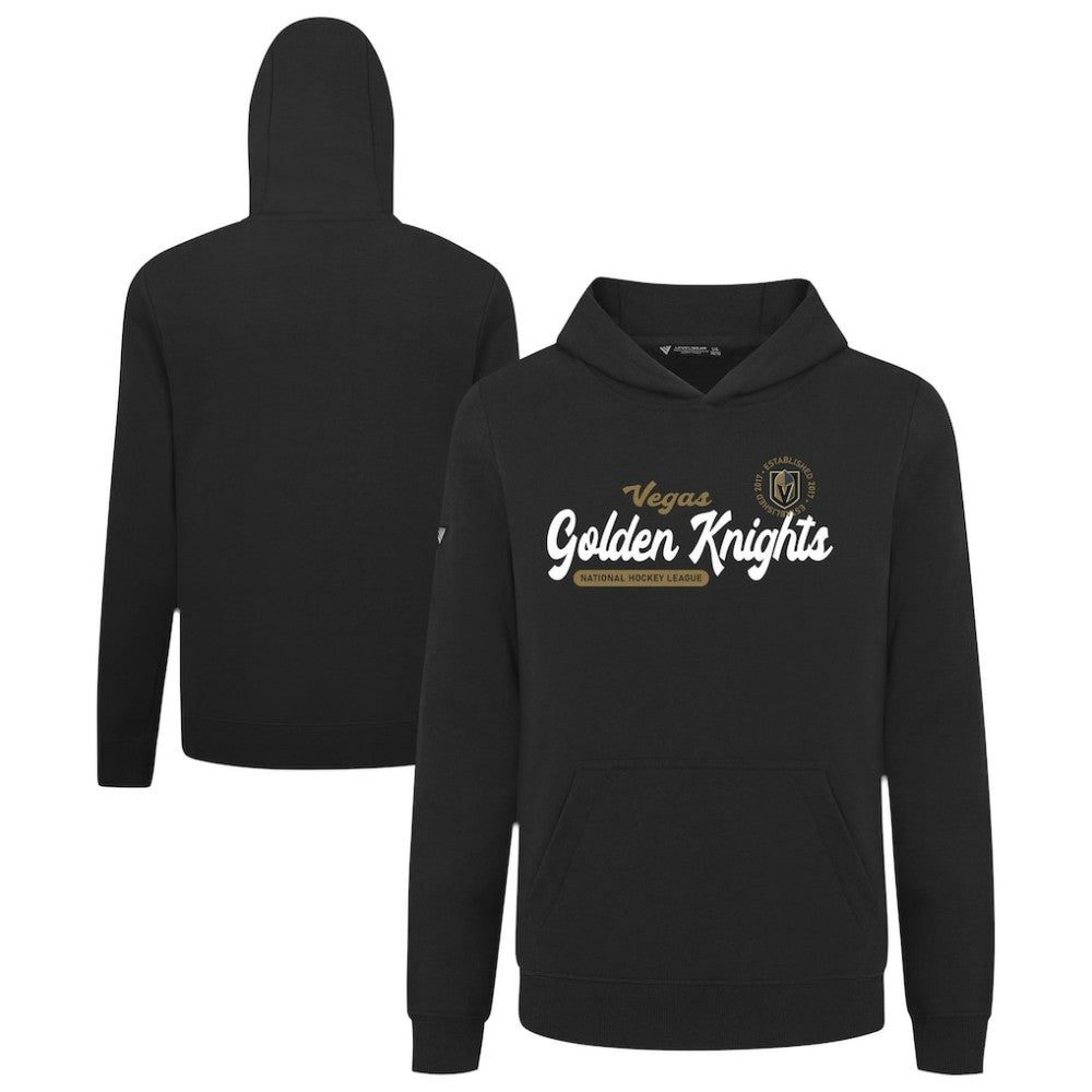 Vegas Golden Knights Levelwear Youth Podium Monument Pullover Hoodie - Black | US 203146462