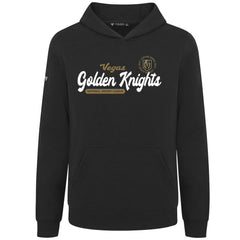 Vegas Golden Knights Levelwear Youth Podium Monument Pullover Hoodie - Black | US 203146462