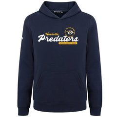 Nashville Predators Levelwear Youth Podium Monument Pullover Hoodie - Navy | US 203146465