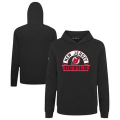 New Jersey Devils Levelwear Youth Podium Banner Arch Pullover Hoodie - Black | US 203146468