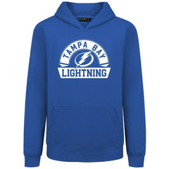 Tampa Bay Lightning Levelwear Youth Podium Banner Arch Pullover Hoodie - Royal | US 203146489