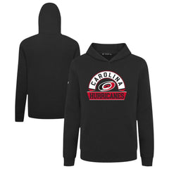 Carolina Hurricanes Levelwear Youth Podium Banner Arch Pullover Hoodie - Black | US 203146492