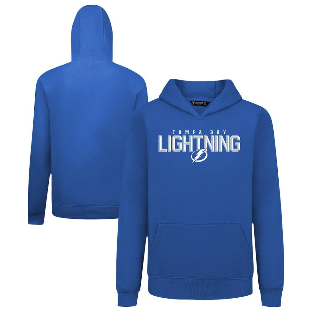 Tampa Bay Lightning Levelwear Youth Podium Carve Pullover Hoodie - Royal | US 203146499