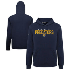 Nashville Predators Levelwear Youth Podium Carve Pullover Hoodie - Navy | US 203146504