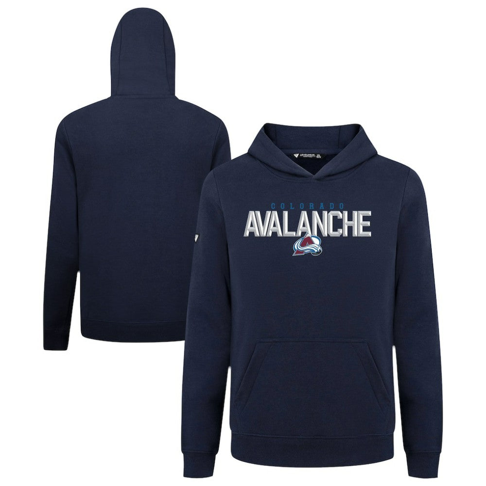 Colorado Avalanche Levelwear Youth Podium Carve Pullover Hoodie - Navy | US 203146506