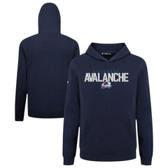 Colorado Avalanche Levelwear Youth Podium Carve Pullover Hoodie - Navy | US 203146506