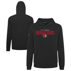 Ottawa Senators Levelwear Youth Podium Carve Pullover Hoodie - Black | US 203146513